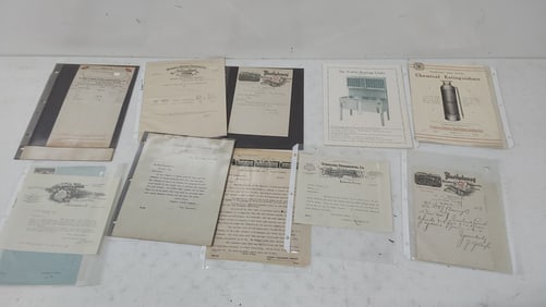 early DuBois Brewing Co beer, related letters plus