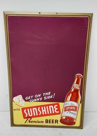 Sunshine Premium Beer TOC sign