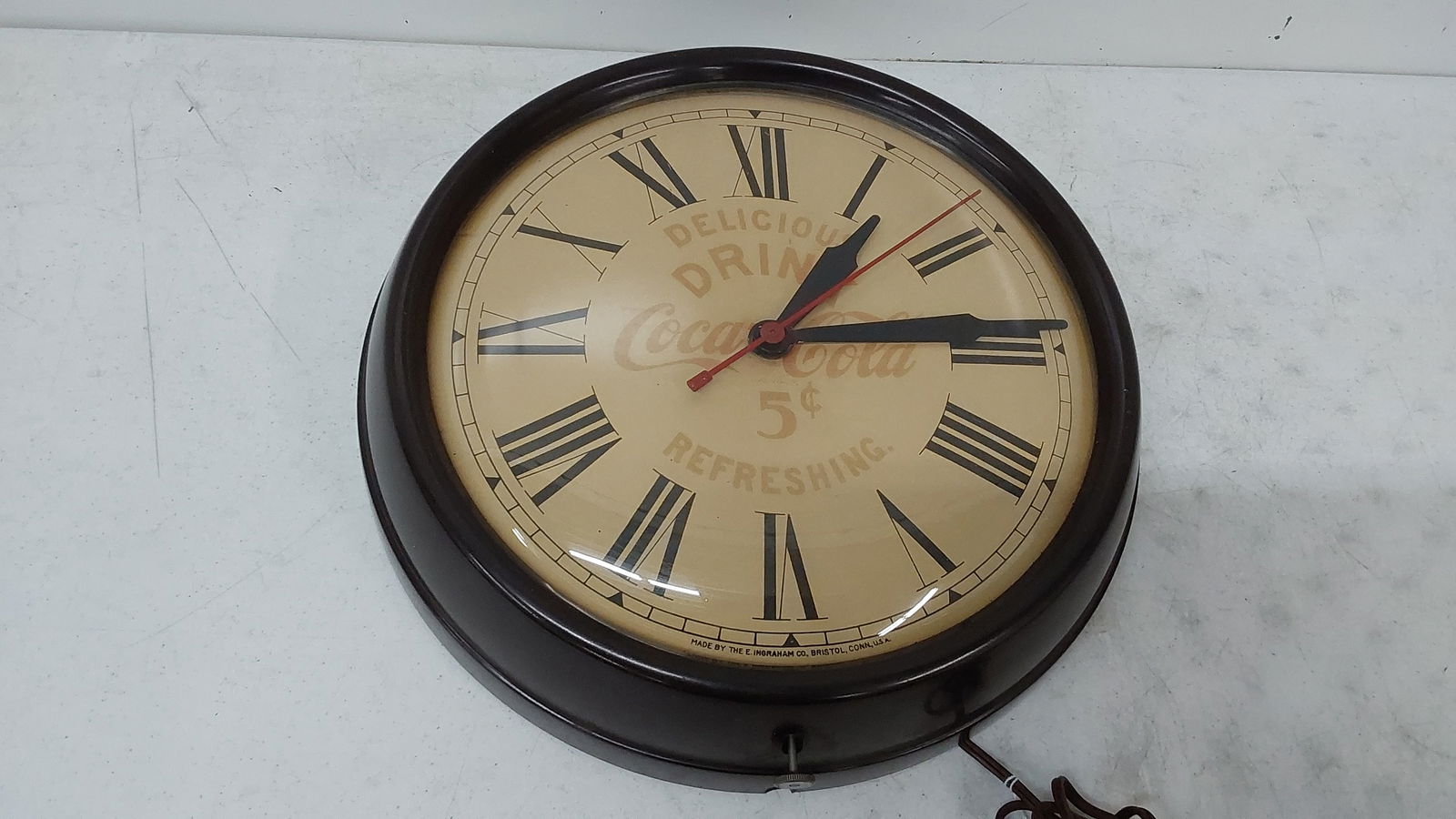 early Coca-Cola clock (1 of 2)