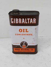 Gibraltar Oil concentrate can