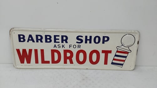 Barber shop SST sign