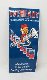 reproduction Eveready Batteries SSP sign