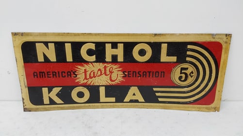 Nichol Kola 5 cent SST sign