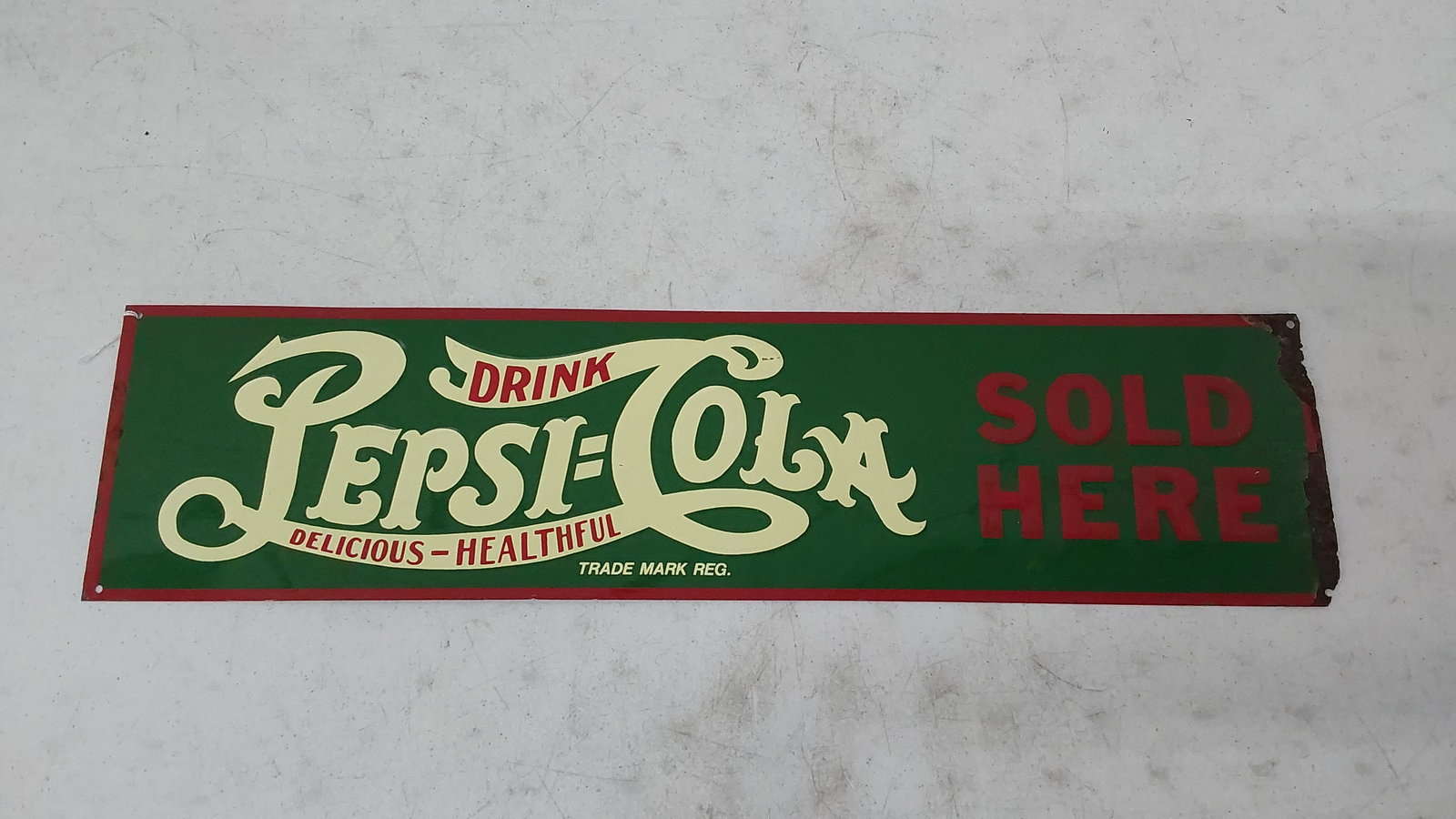 Pepsi-Cola SST sign (1 of 3)