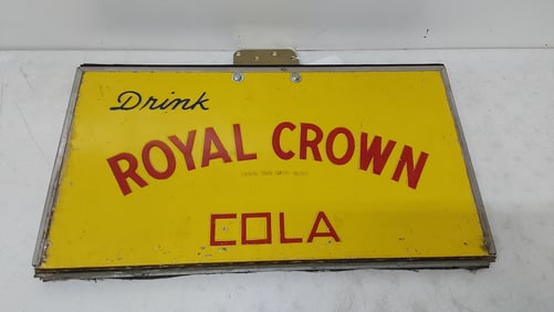 Royal Crown Cola cooler lid