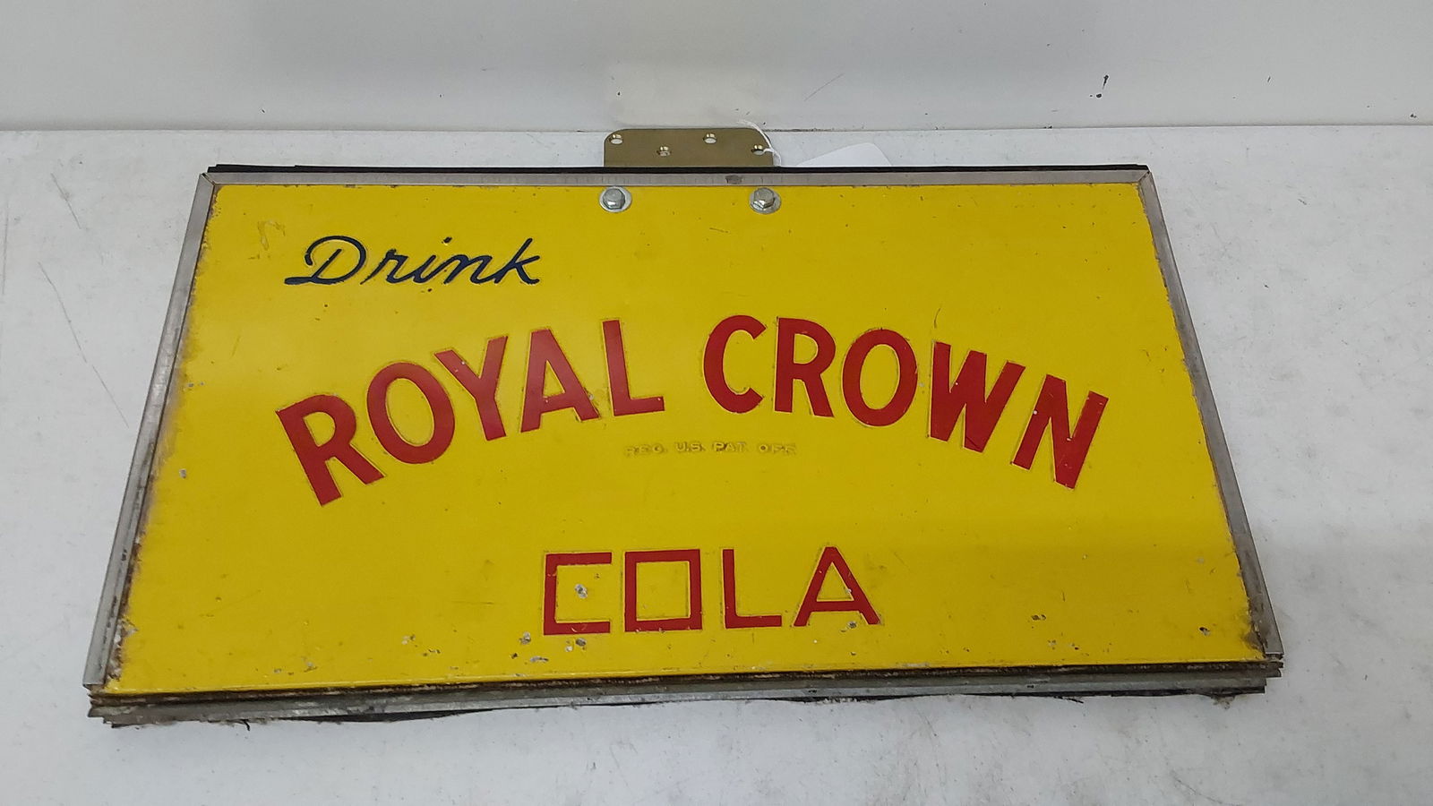 Royal Crown Cola cooler lid (1 of 2)