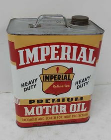 Imperial Premium Motor Oil 2 gallon can