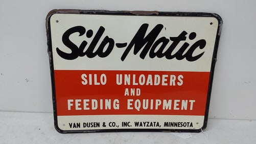 Silo-Matic equipment SST sign