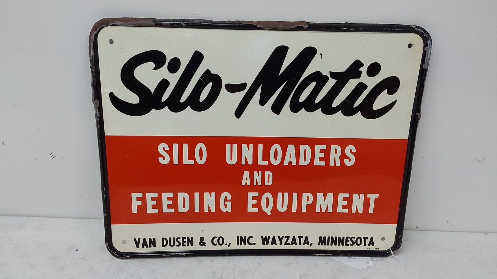 Silo-Matic equipment SST sign (1 of 2)