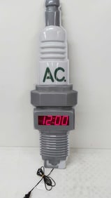 AC Spark Plug clock