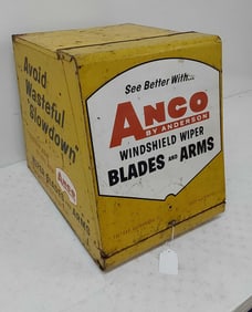 ca 1960s ANCO wiper blade display cabinet
