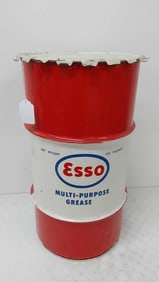 ESSO multi-purpose grease drum with lid
