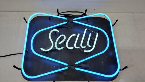 Sealy neon lighted sign
