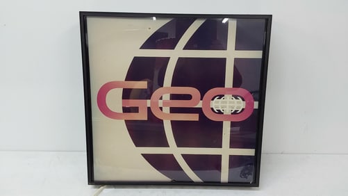 Geo lighted plastic