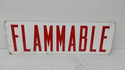 Flammable SST sign