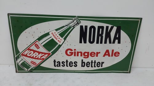 Norka Ginger Ale SST sign