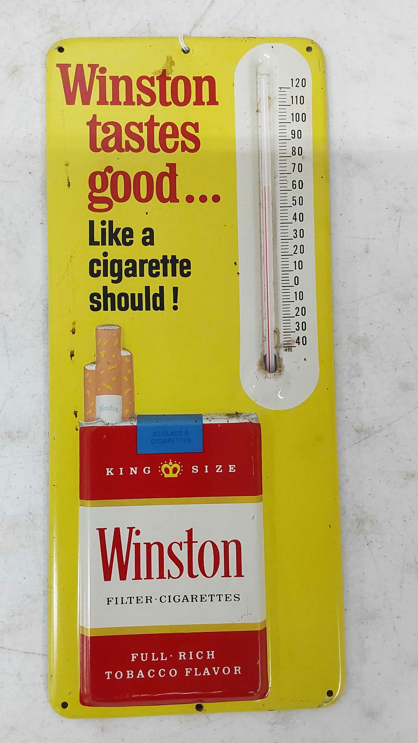 Winston cigarette thermometer (1 of 2)