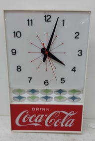 Coca-Cola lighted clock