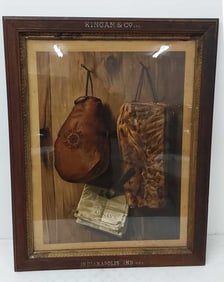 Kingan and Co framed lithograph