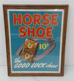 Horse Shoe Tobacco lithograph