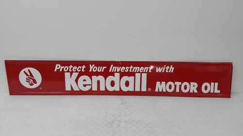 Kendall Motor Oil SSA sign
