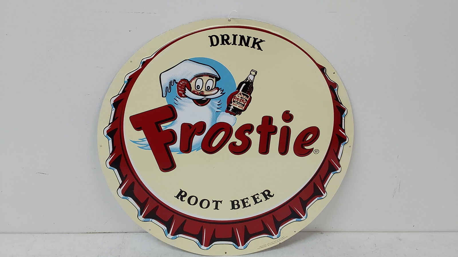 reproduction Frostie Root Beer SST sign (1 of 3)