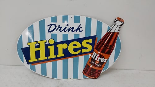 reproduction Hires Root Beer SST sign