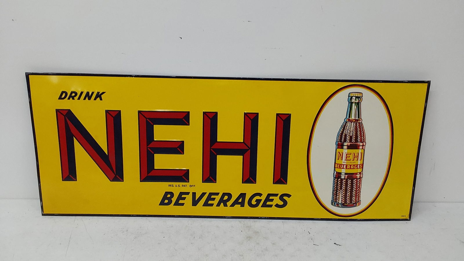 reproduction Nehi Beverages SST sign (1 of 2)