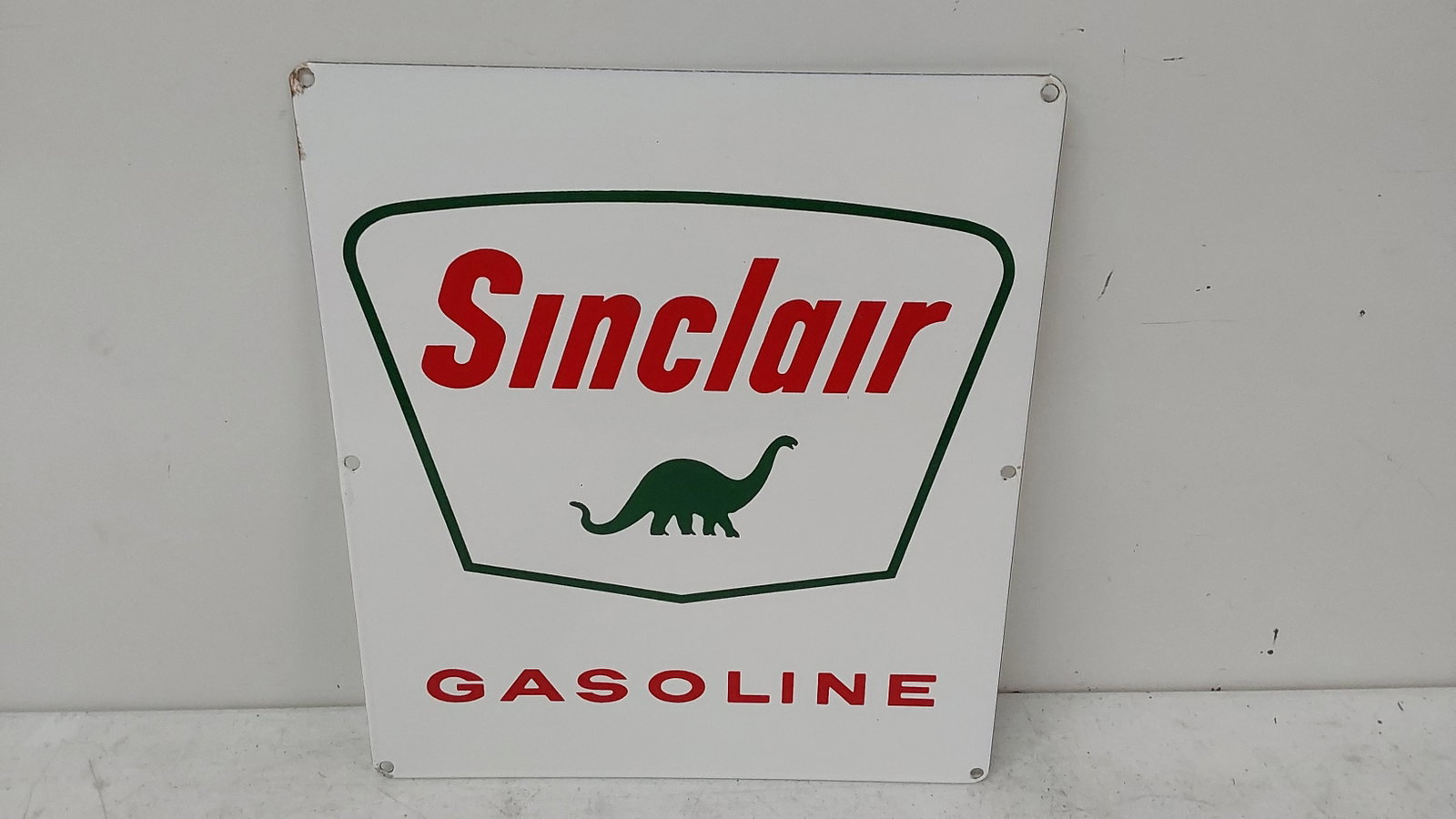 Sinclair Gasoline PPP: Porcelain Pump Plate
