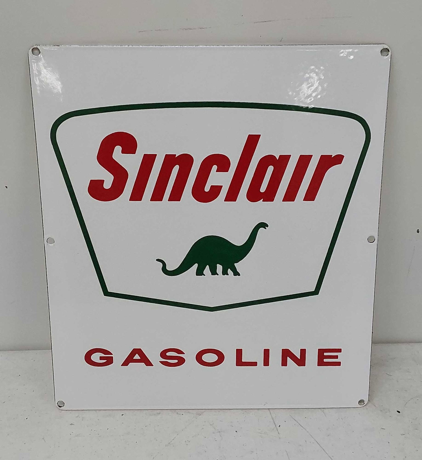 Sinclair Gasoline PPP: Porcelain Pump Plate
