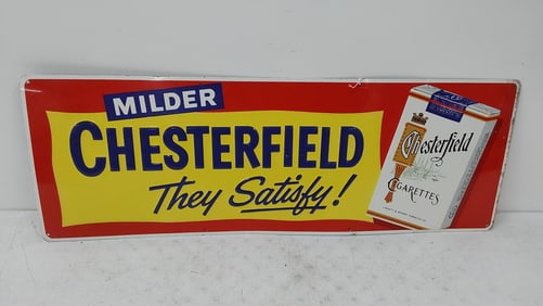 Chesterfield Cigarette SST sign