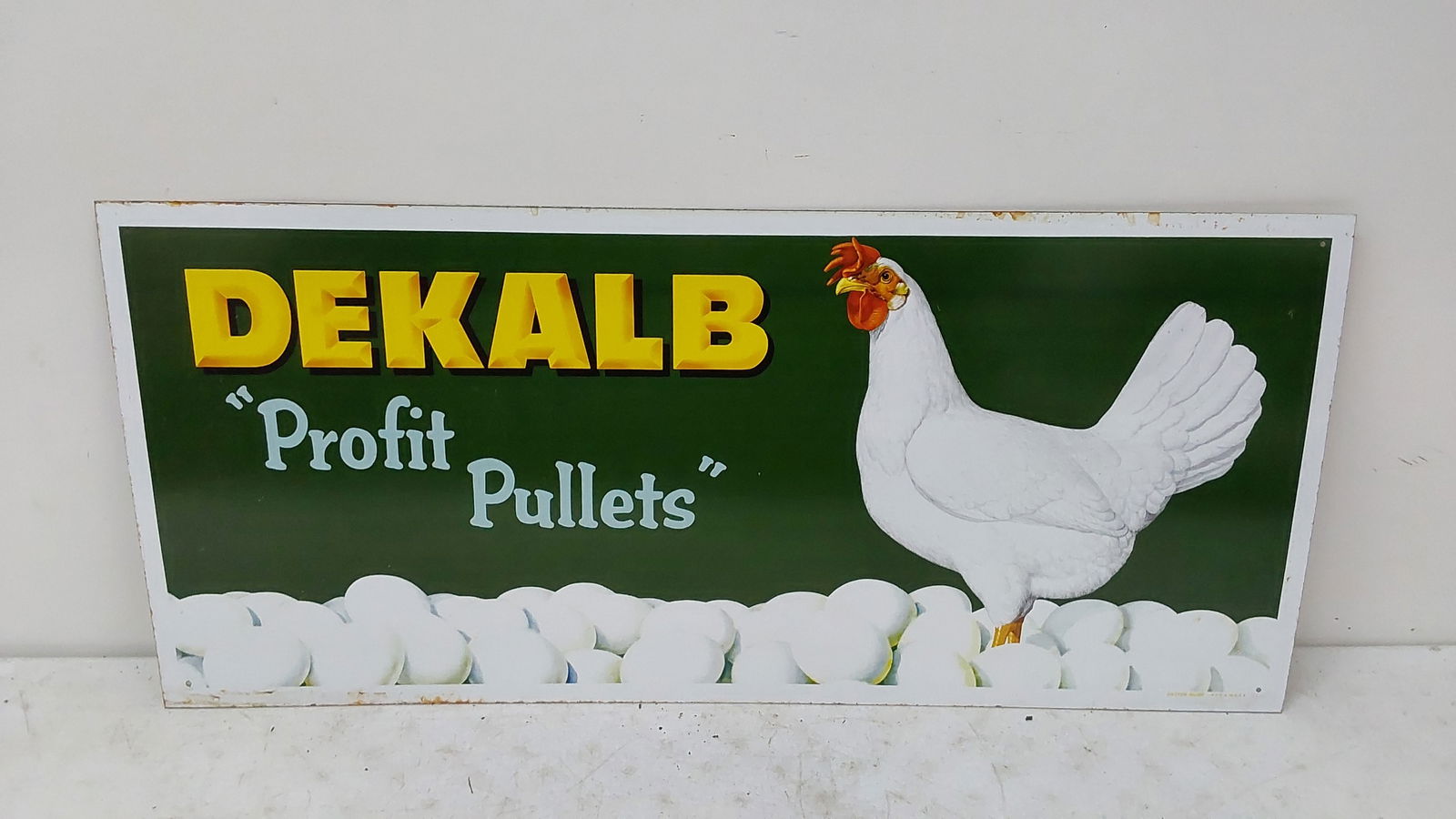 Dekalb chicken SST sign (1 of 3)