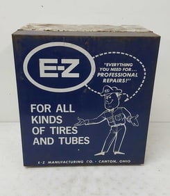 EZ Tire Repair metal cabinet