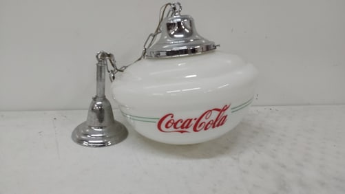 Coca-Cola ceiling light