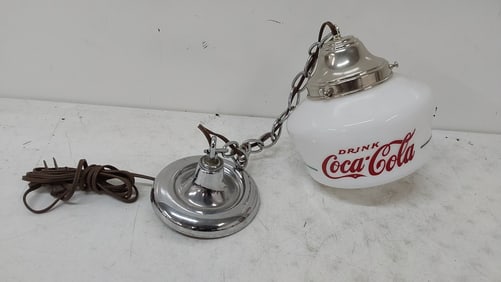 small Coca-Cola ceiling light