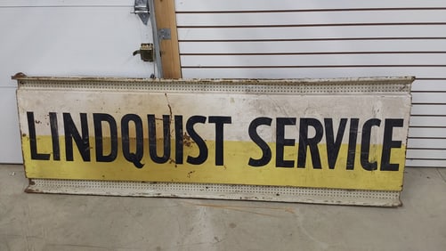 Lindquist Service SST sign
