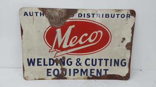 MECO Welding and Cutting Equipment SST sign