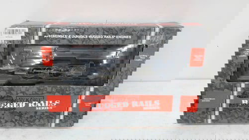 Rail King 2-8-0 steam engine with box
