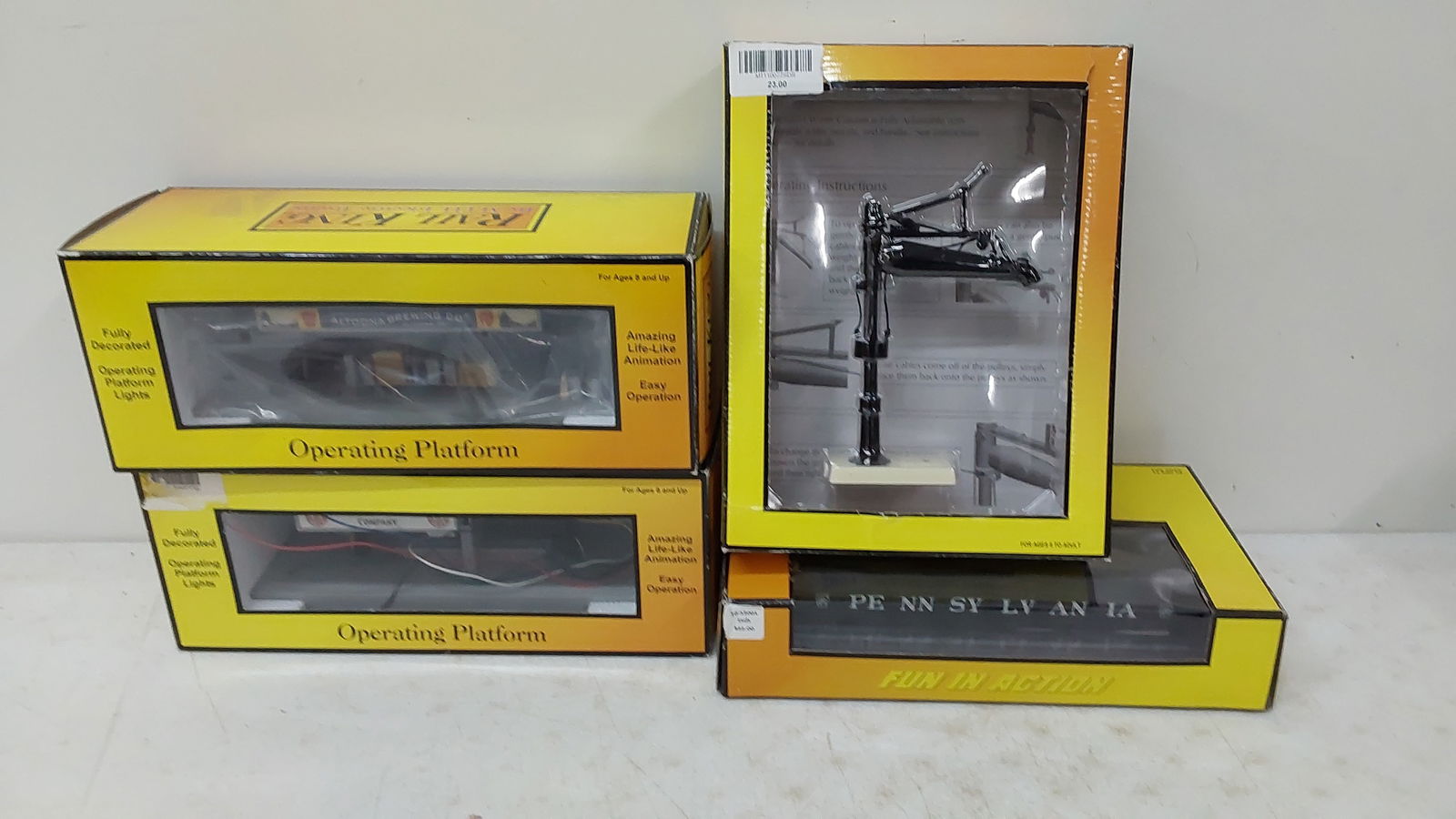 (4) Rail King model railroad accessories (1 of 3)