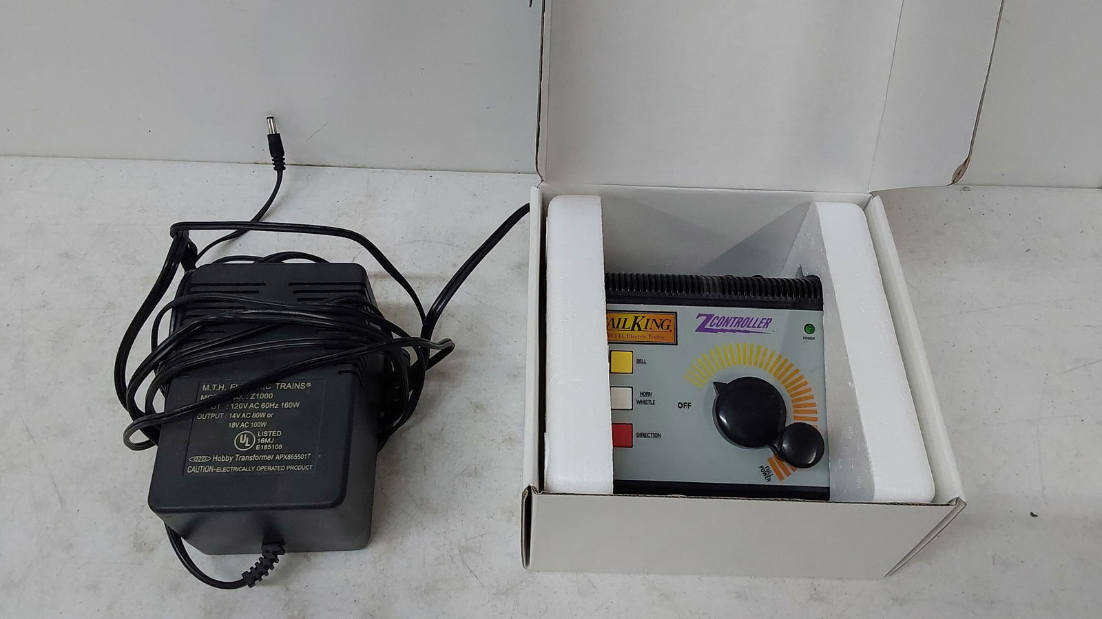 (1) MTH transformer and (1) RK Z-controller (1 of 1)