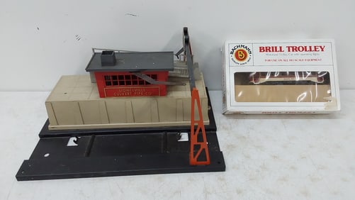 Bachman Brill Trolley and Lionelville Culvert Pipe