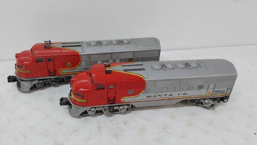 Lionel 2343 F 3 A and B Santa Fe Engine set