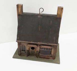 painted bird house