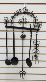 hand-forged utensils