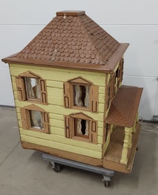 circa 1900 Victorian doll house