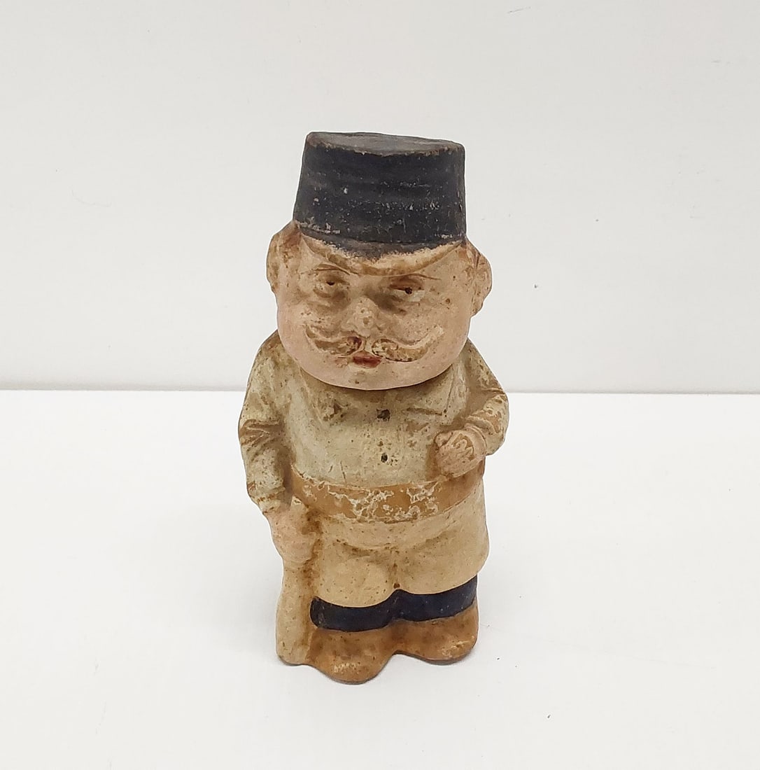 circa 1890 baseball player candy container (1 of 3)