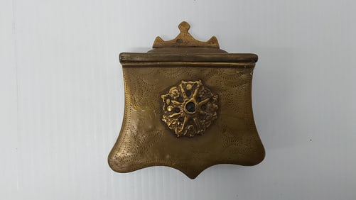 19th century black powder belt box