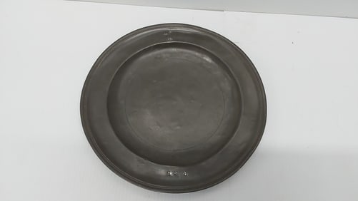 1765 pewter plate