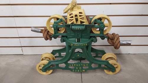 Myers OK unloader hay trolley