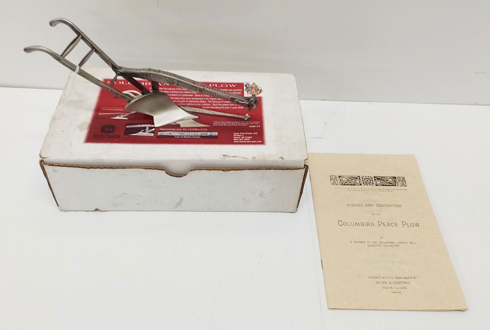 1 of 2500 Columbian Peace plow model (1 of 2)
